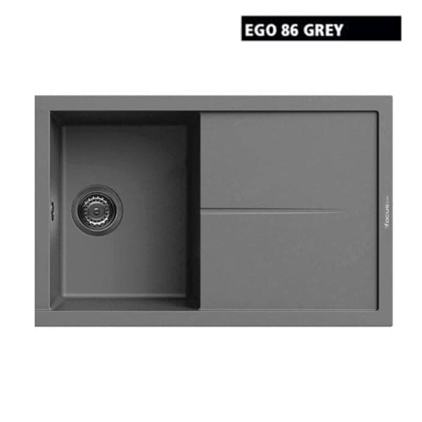Evier de cuisine Infinity (86X50) (EGO 86 GRIS) Evier de cuisine Infinity (86X50) (EGO 86 GRIS)